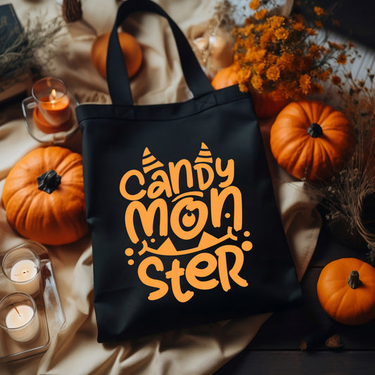 Trick or Treat Bag - “Candy Monster”, Glow in Dark