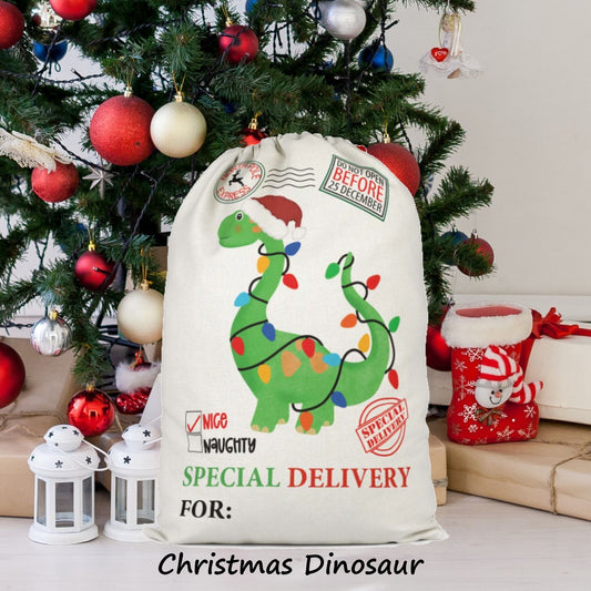 Personalized Santa Sacks - (Polyester)